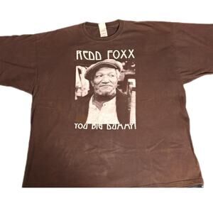 Redd Foxx brown t shirt size 3x